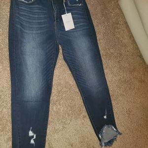 Kancan denim ankle jeans